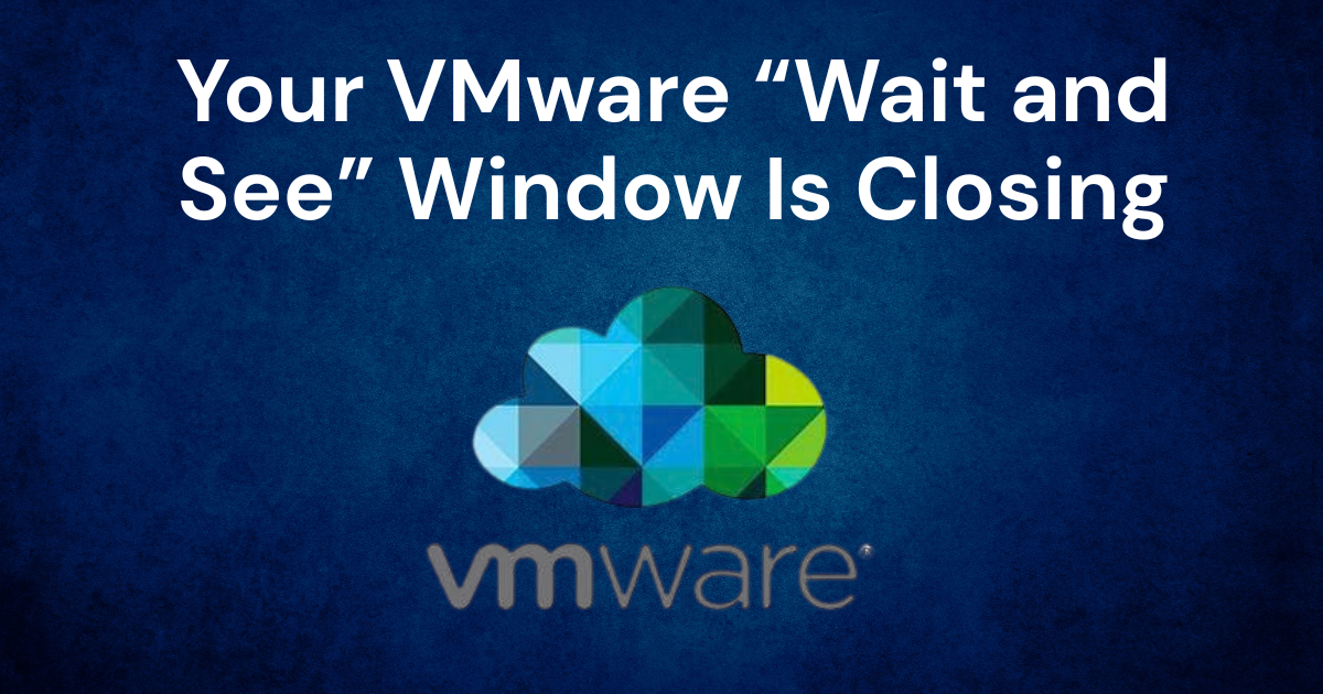 WMware renewal deadline is closing