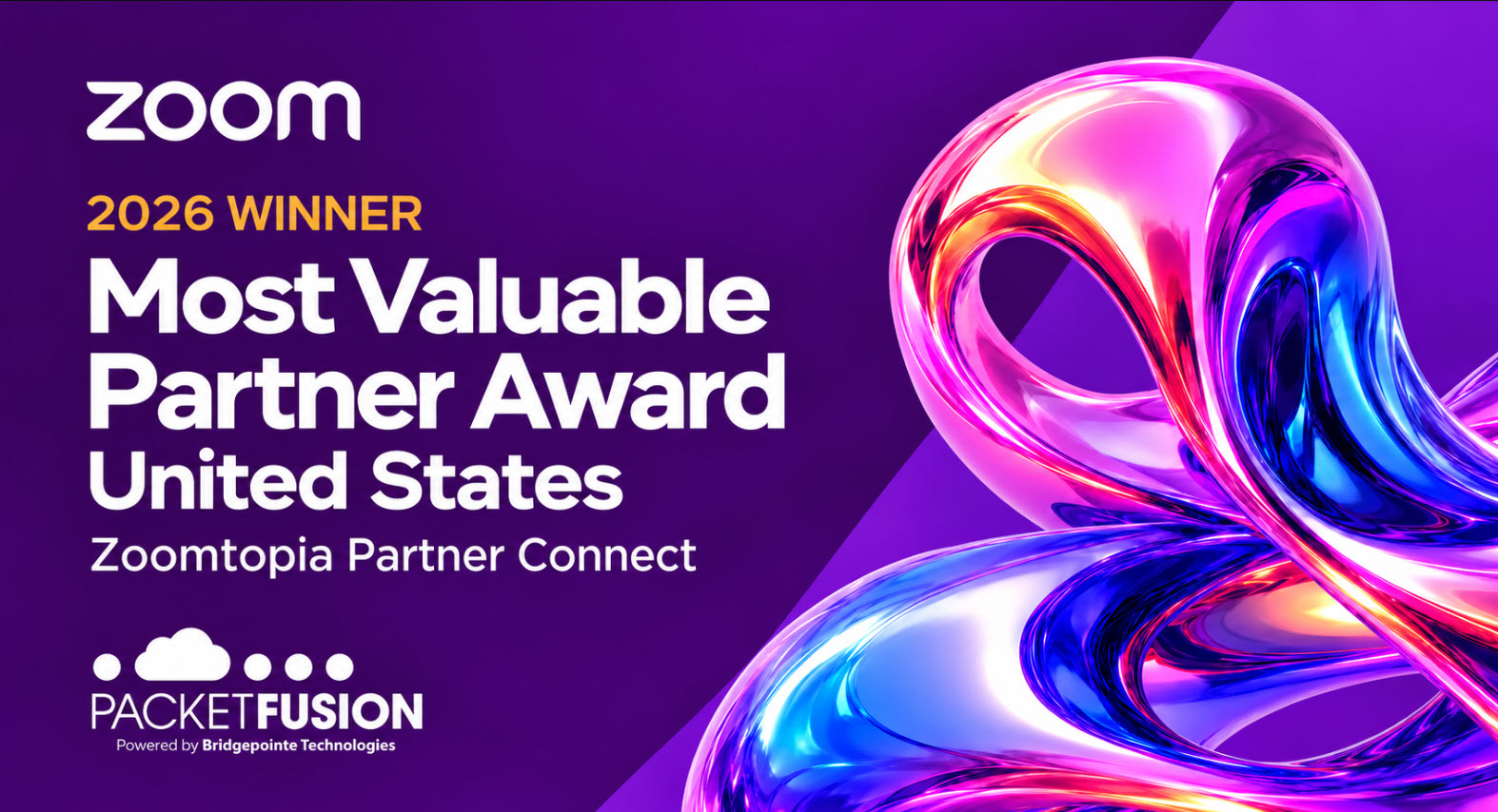Zoom Most Valuable Partner Award 2026